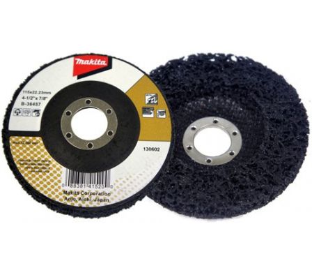 DISCO DE LIMPIEZA MAKITA SCOTCH NEGRO 115X22,23MM