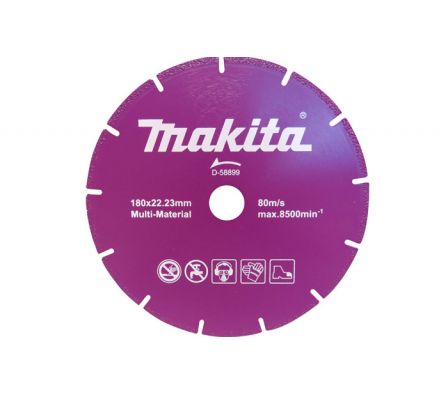 DISCO MULTI-MATERIALES 180 X 22.23MM - MAKITA