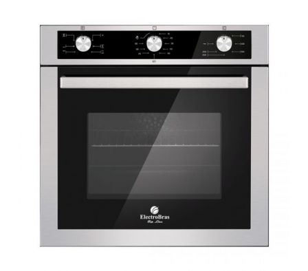 HORNO EMPOTRABLE INOX ELECTROBRAS 61LTS