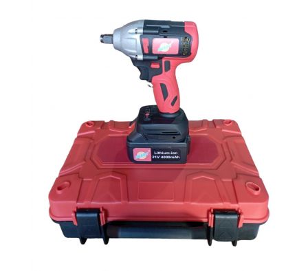 LLAVE DE IMPACTO 21V-ROJO 