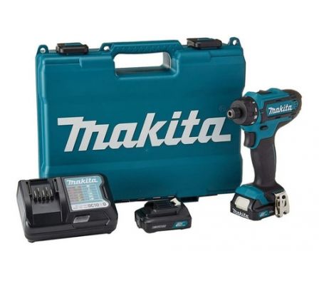 TALADRO COMBINADO A BATERIA 12V 10MM MAKITA 