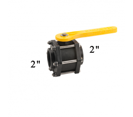 VALVULA ESF. VITON F.MAX R.H. 2X2" APER BANJO